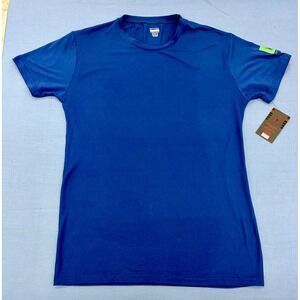 Spyder Men's Blue Short Sleeve Athletic T-Shirt Size Med M NWT New